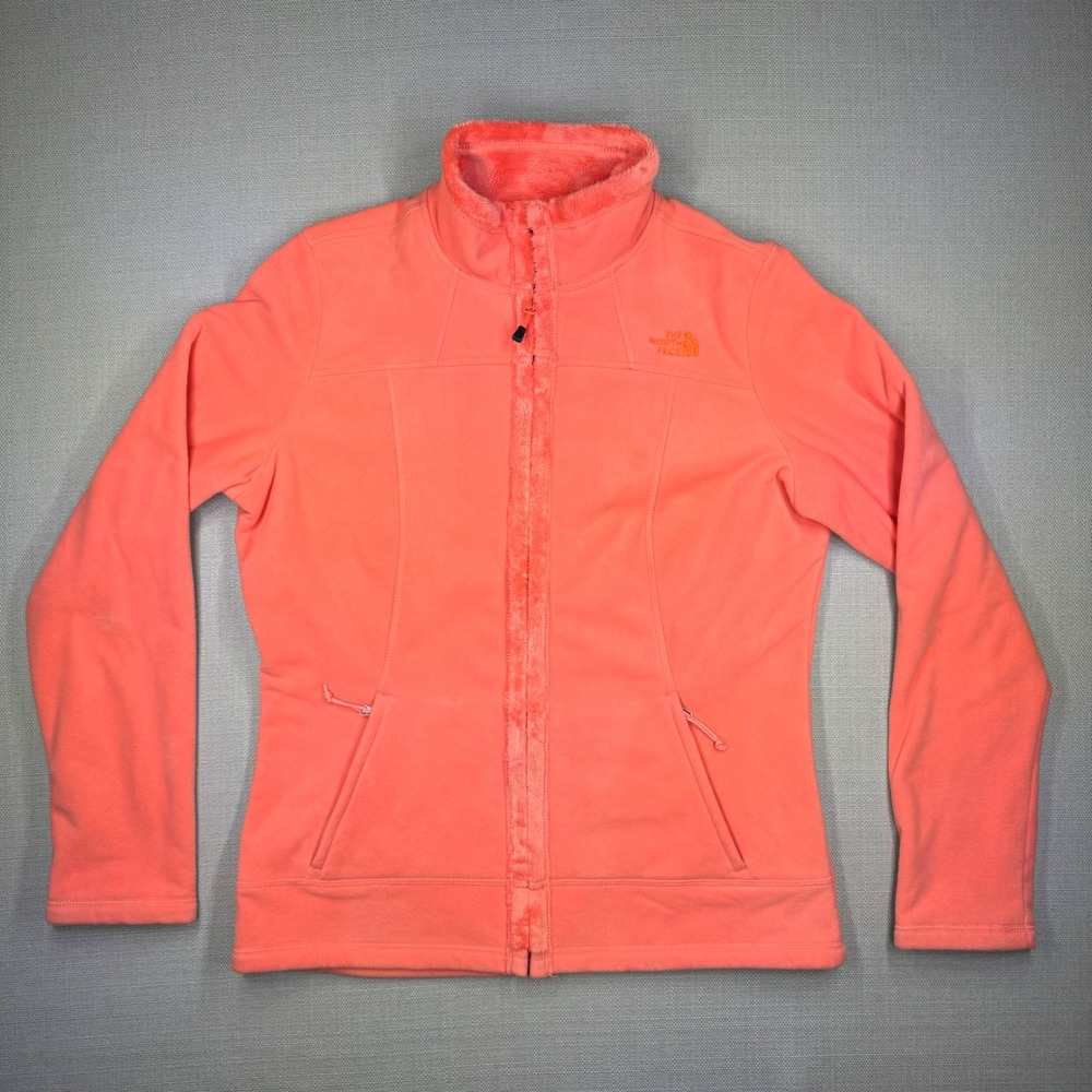 The North Face Womens Morningside Full Zip Fleece Jacket Mock Neck Size M